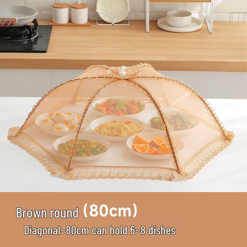 

Foldable Embroidered Dining Table Cover