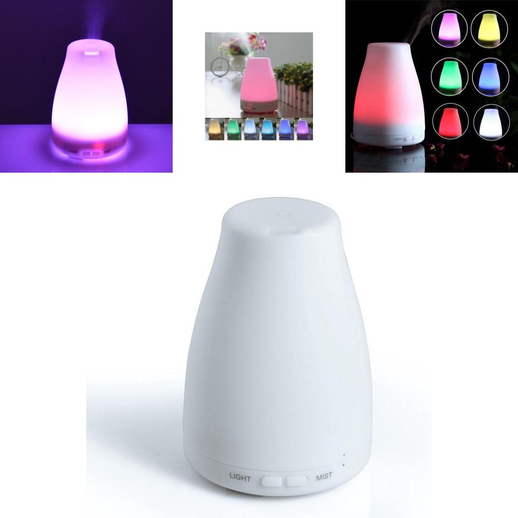Stylish Led Ultrasonic Humidifier Air Purifier Essential Oil Aroma Diffuser For Relaxing Aromatherapy