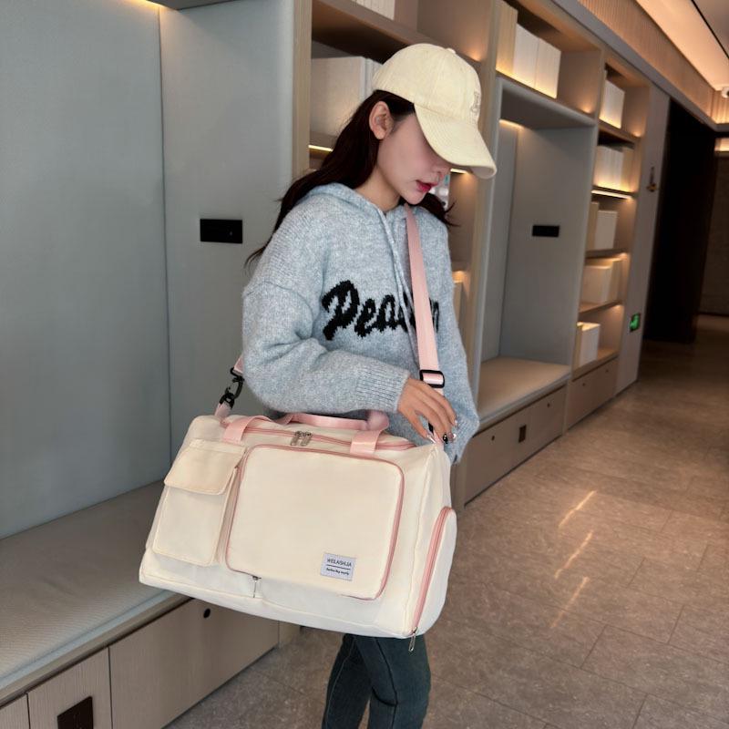 Wielofunkcyjna, składana torba na jogę i fitness z przegrodą mokrą/suchą dla kobiet i mężczyzn