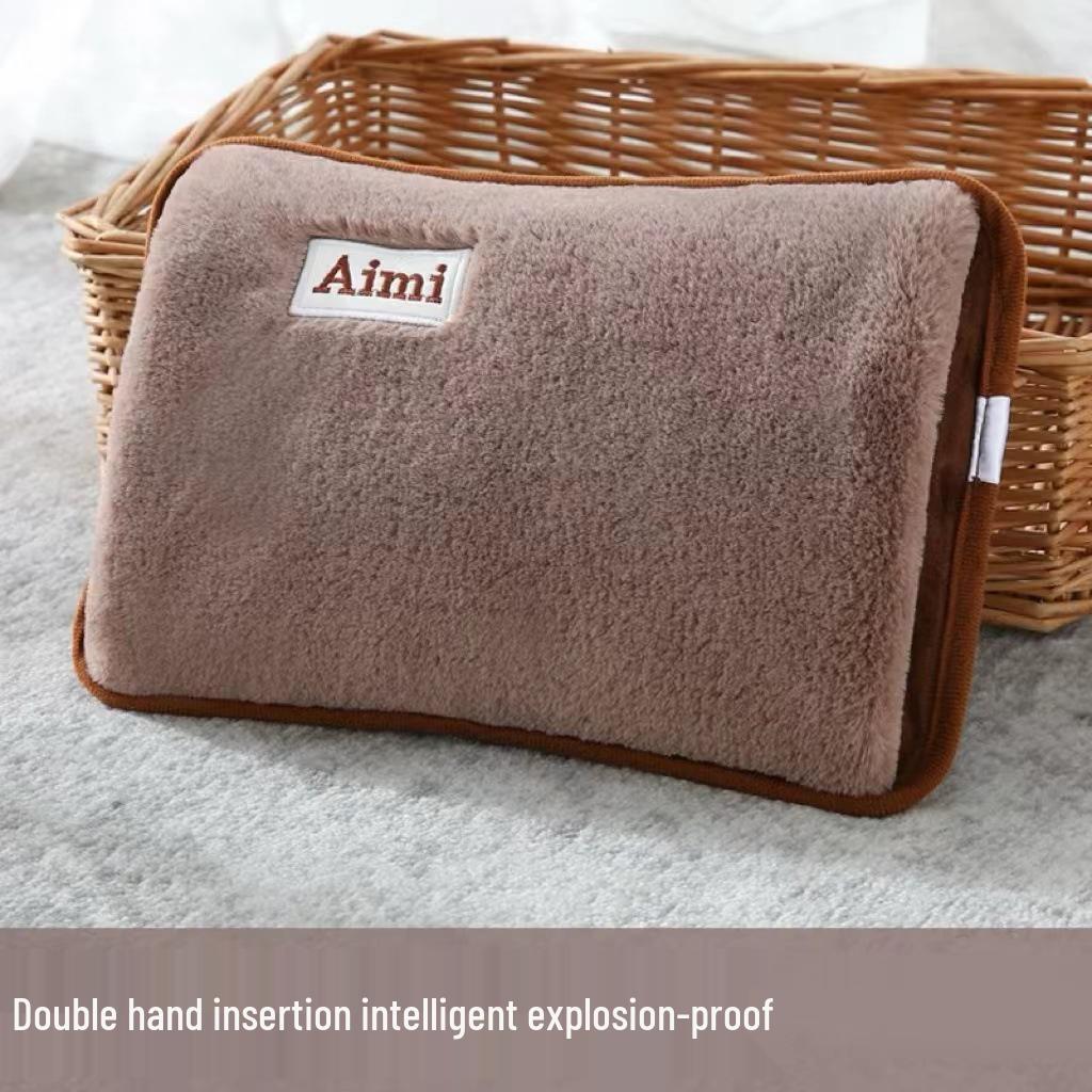 Multi-purpose Electric Hot Water Bottle: Hand, Waist, and Foot Warmer