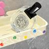 Suction Cup Design Dopamine Faucet Rack No-drill Bathroom Storage Rack  Bathroom Solutions