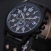 Vintage Classic Watch Men Watches Stainless Steel Waterproof Date Leather Strap Sport Quartz Army