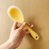 Non-Damaging Non-Stick Silicone Rice Spoons Heat Resistant Food Grade Rice Paddle Pot-Safe Mixing Spoon Mashed Potato Turner
