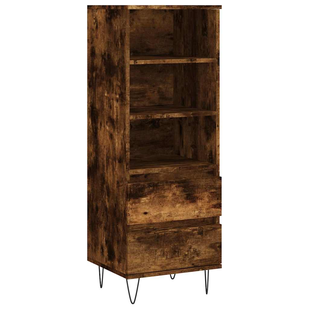 Highboard Smoked Oak 40 x 36 x 110 cm Particleboard