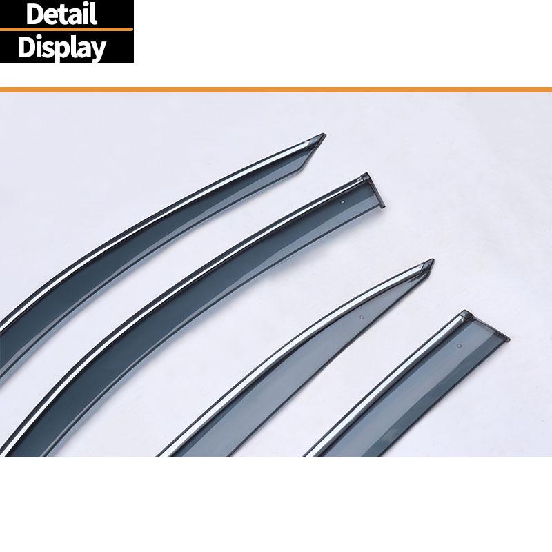 Alfa Romeo Stelvio Window Visor and Wind Deflectors