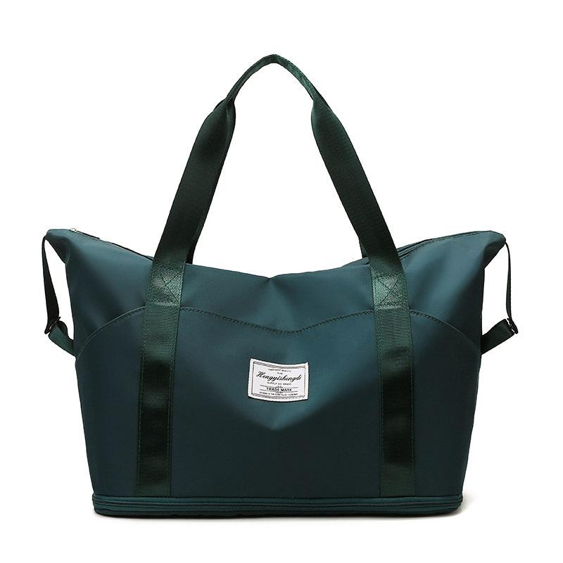 Travel Bag Expandable Ultra-large Capacity Fitness Bag Lightweight and Simple Style for Men and Women Universal Business Travel Bag