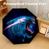 8‑Rib Automatic Umbrella, Mr Beast Design Foldable Umbrella for Sun Rain Protection Travel