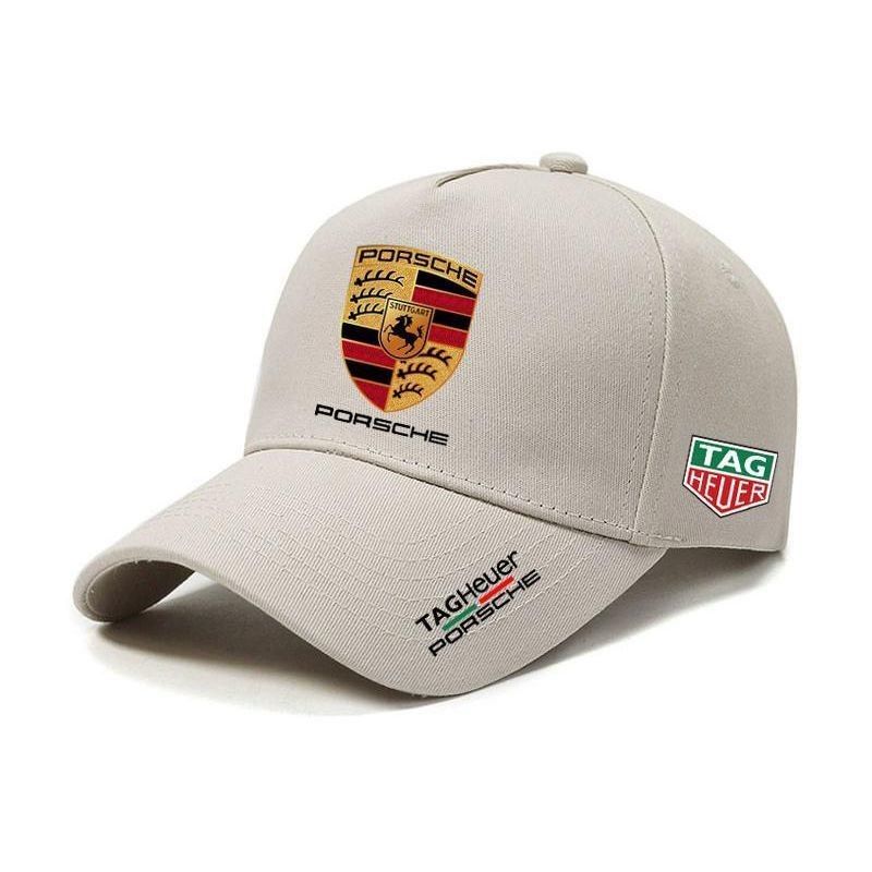 Porsche AAON1 Auto Embleem Baseballpet Outdoor Casual Hoed Hip Hop Zon Hoed Voor  Cayenne Panamera Macan Boxster Cayman 718 911 Sticker