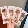 Adorable Plush Hair Clips for Girls & Babies – Butterfly Bang Clips & Duckbill Fabric Accessories