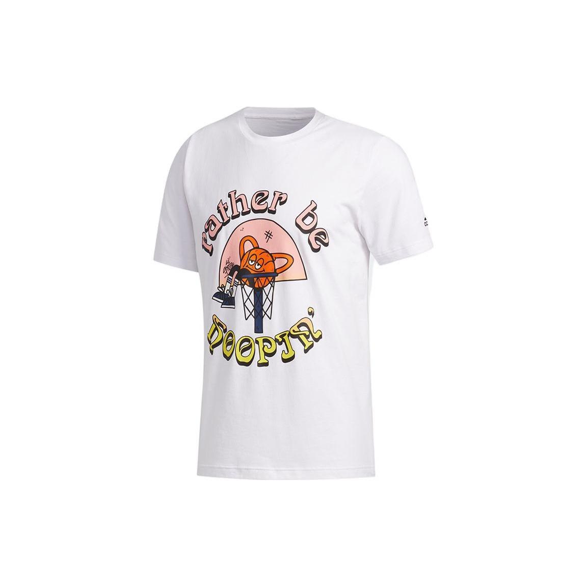 adidas LIL STRIPE RBH Basketball Tee White Men s FS9980 XL