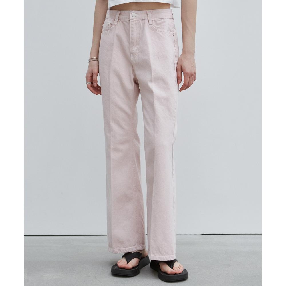 

БРЮКИ NICKNICOLE ИЗ ХЛОПКА РОЗОВЫЕ