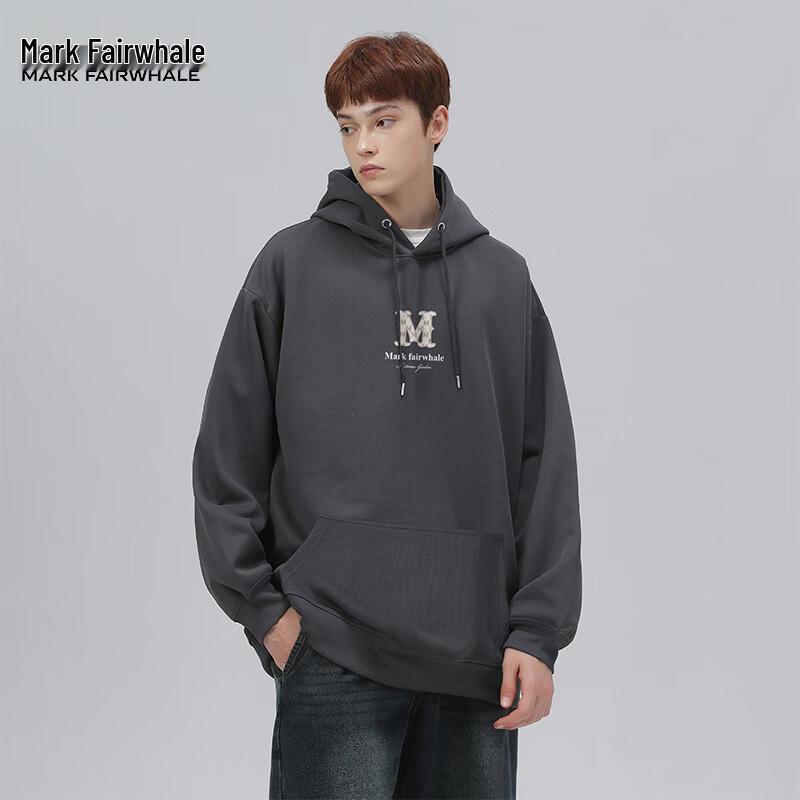 

Mark Fairwhale Men s Heavyweight Retro Hooded Sweatshirt 2XL