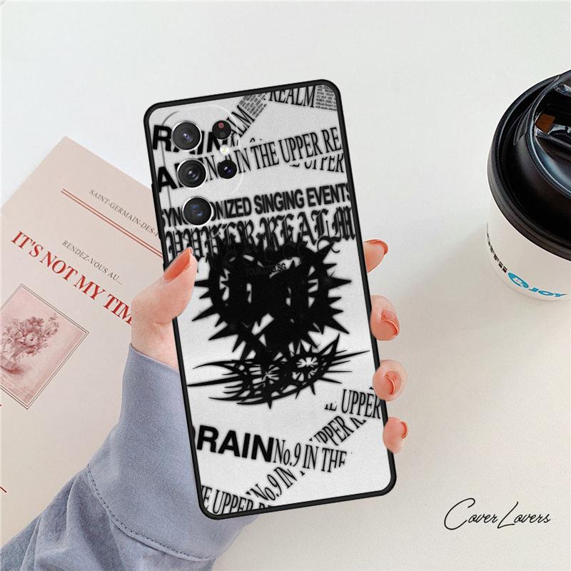 Drain Gang phone case For Samsung Galaxy S24 S25 S23 S22 Ultra Note 10 20 Plus S20 S21 FE Cover