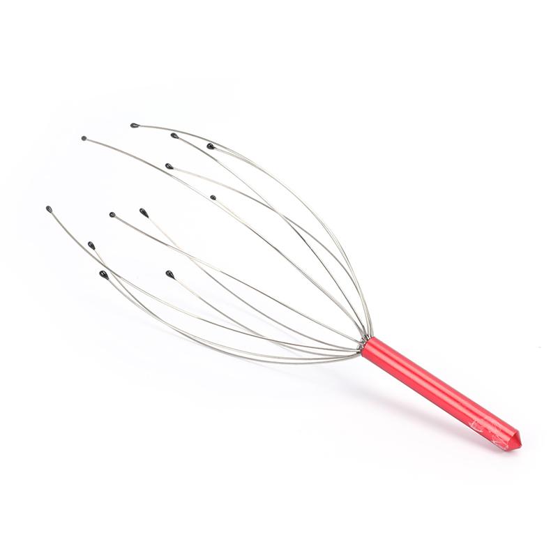 Comfort Head Neck Scalp Massager Massage Octopus Equipment Stress Release Tool
