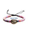 1 Set Braided Bracelets Handcrafted Comfortable Shell Bracelet Exotic Atmosphere Teen Girls Fashion Accessory for Daily Dress