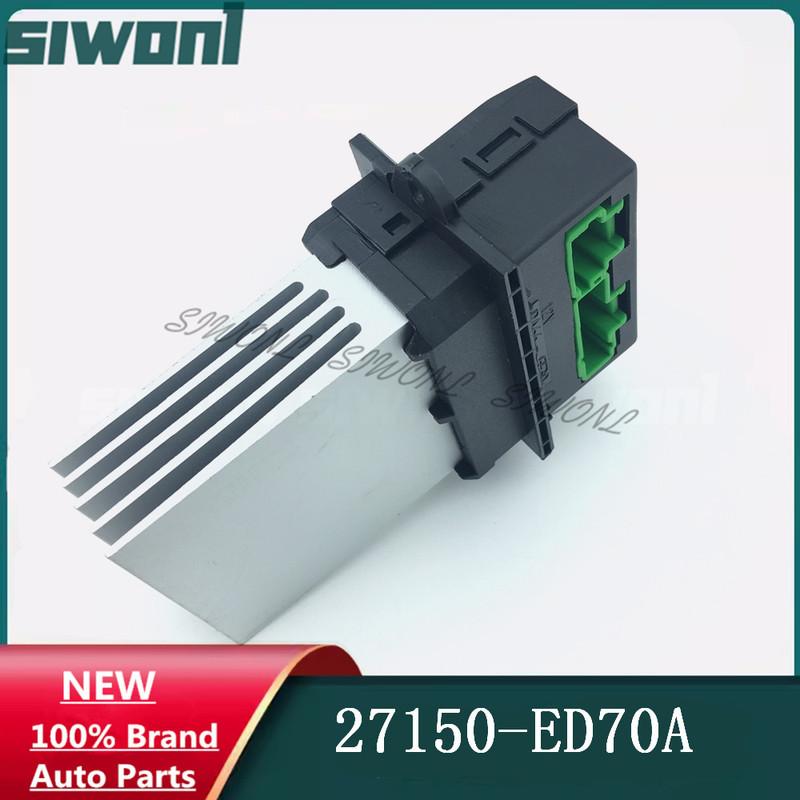 Air Conditioning Blower Resistor For Nissan Tiida Livina Citroen Renault Megane Scenic Clio Peugeot 207 607 6441L2 7701207718