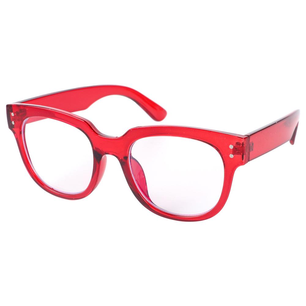 2023 New Fashion Flat Glasses Men and Women Universal Retro Black Frame Anti-blue Light Anti-computer Radiation Glasses