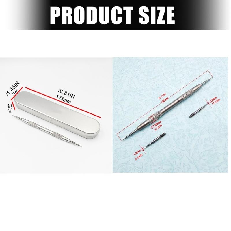 Practical Watch Strap Removal Tool Steel Spring Bar Pin Extractor For Jewelry Repair and Bracelet Replacement