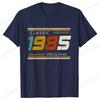 Fashion Birthday Gift for Men T-shirt Vintage Made in 1985 40th Birthday 40 Years Old Tops Summer Streetwear Short Sleeve Tees