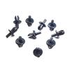 ECF2008 10 Pezzi Pannello di Finitura Paraurti Clip di Fissaggio Rivetto Espandibile per VW Skoda Seat OEM 16186729901C