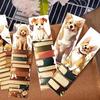 30PCS Funny Dog Bookmarks Creative Animal Bookmark Cute Dogs Bookmarks Set Inspirational Pet Cartoon Book Lovers Mark
