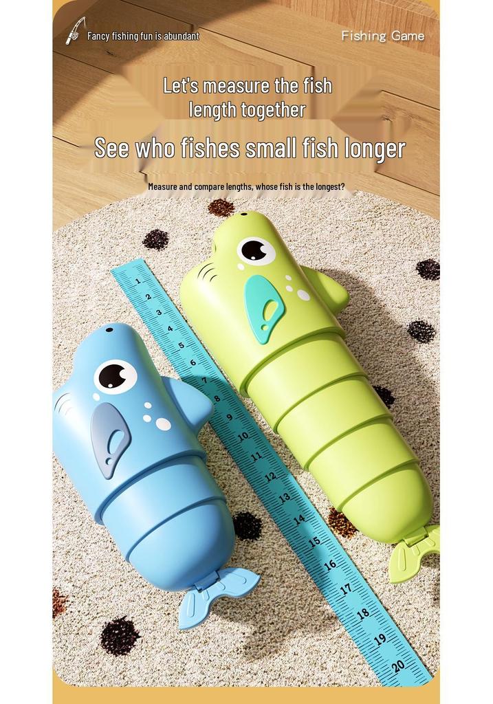Fishing Master: Interactive Parent-Child Educational Game - Retractable Desktop Fishing Toy