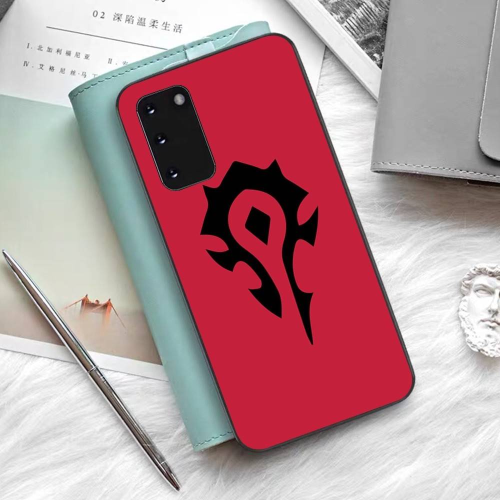 Game World Of Warcraft Phone Case For Samsung S 24 Fe 25 Ultra Plus 20 Lite 21 30 22 23 24 22 Ultra 5G Fundas