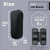 LIHIT LAB XCOA Spread Double Pen Case Light Jet Black A3811-24