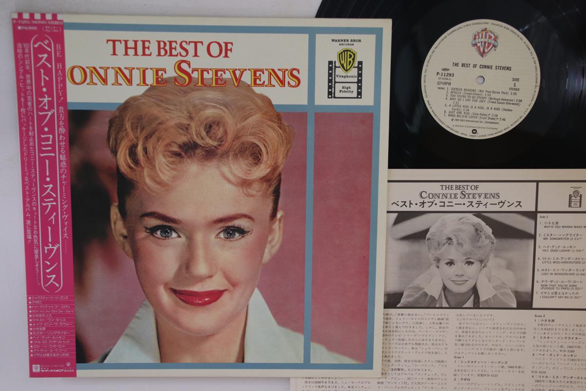 

LP Record CONNIE STEVENS - Best Of Connie Stevens P11293 WARNER BROS 1982 Japan Obi Pop Used