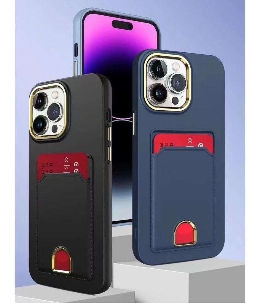 Custodia Carica Wireless Custodia Portafoglio Pelle Per IPhone 13 - Foto 8