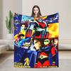 UFO Robot Grendizer Blankets Fleece Spring/Autumn   Multifunction Warm Throw Blanket for Bed Couch Quilt