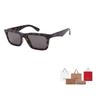 Burberry Embossed Check Rectangle Sunglasses Men sunglasses Tortoise B4475-U-3002-73