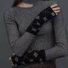 UNALLOYED ARGYLE HANDWARMER / BLACK