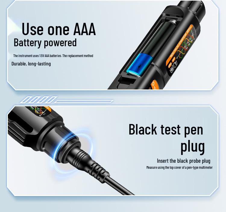 ANENG A3009 Pen Multimeter with Smart Voice Guidance and High-Precision Digital Display.