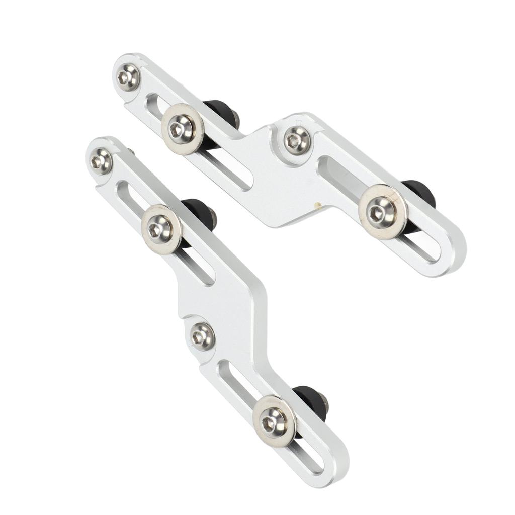 Motorcycle Windscreen Windshield Mount Bracket Kit Replacement for SUZUKI V‑STROM DL650 2017‑2020 Silver