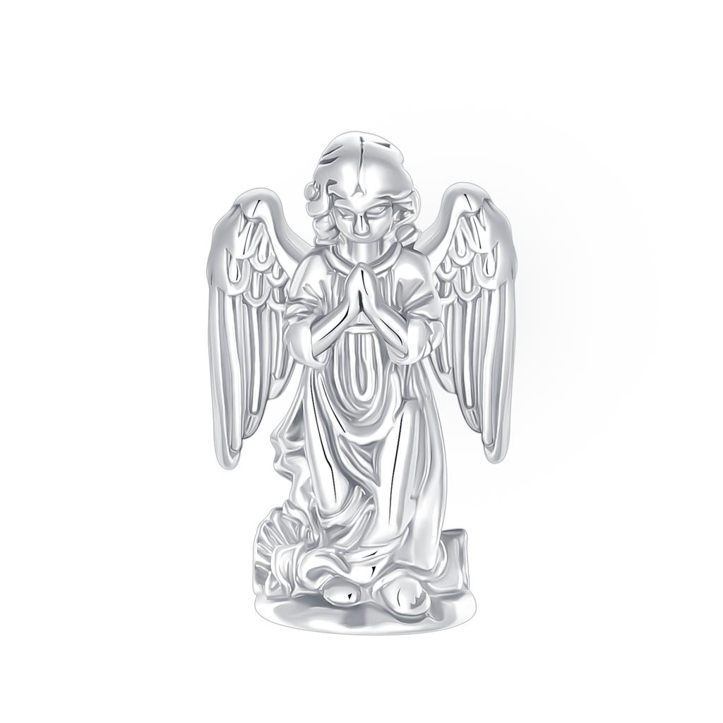 Original Copper Panda Praying Angel Charm Bead Cz Zircon Evil Eye Pendant Gift Fit Bracelet Jewelry Diy Marking