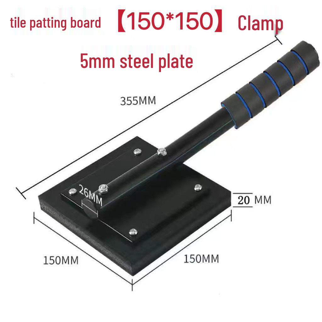 Tiler's Paddle Hammer: Rubber Mallet for Floor Tile Installation