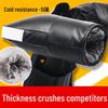 Winter Electric Motorcycle & Scooter Handlebar Covers: Modern, Windproof, Velvet-Lined, Thick Cotton Gloves for Men