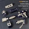 Children's Sound & Light Toy Gun - DIY Magnetic Assembly for Boys Ages 3-12, Perfect Birthday Gift