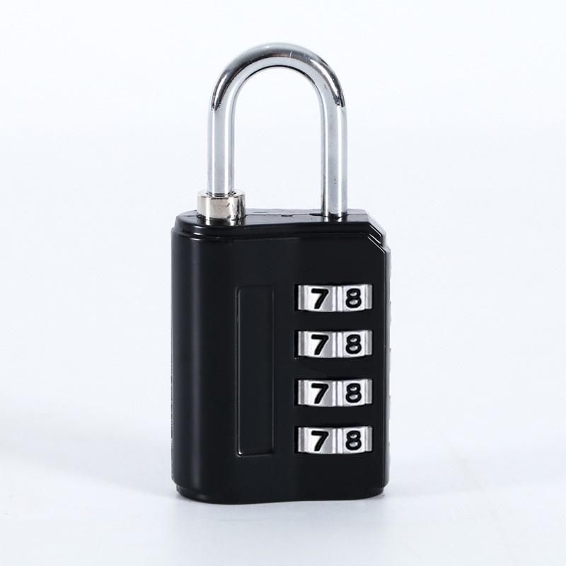 4-Digit Zinc Alloy Password Padlock for Luggage and Cabinets