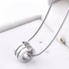Simple Temperament Men's Pendant Necklace Does Not Fade Trendy Neutral Women's Collarbone High-grade Snake Bone Chain Accessories 2026