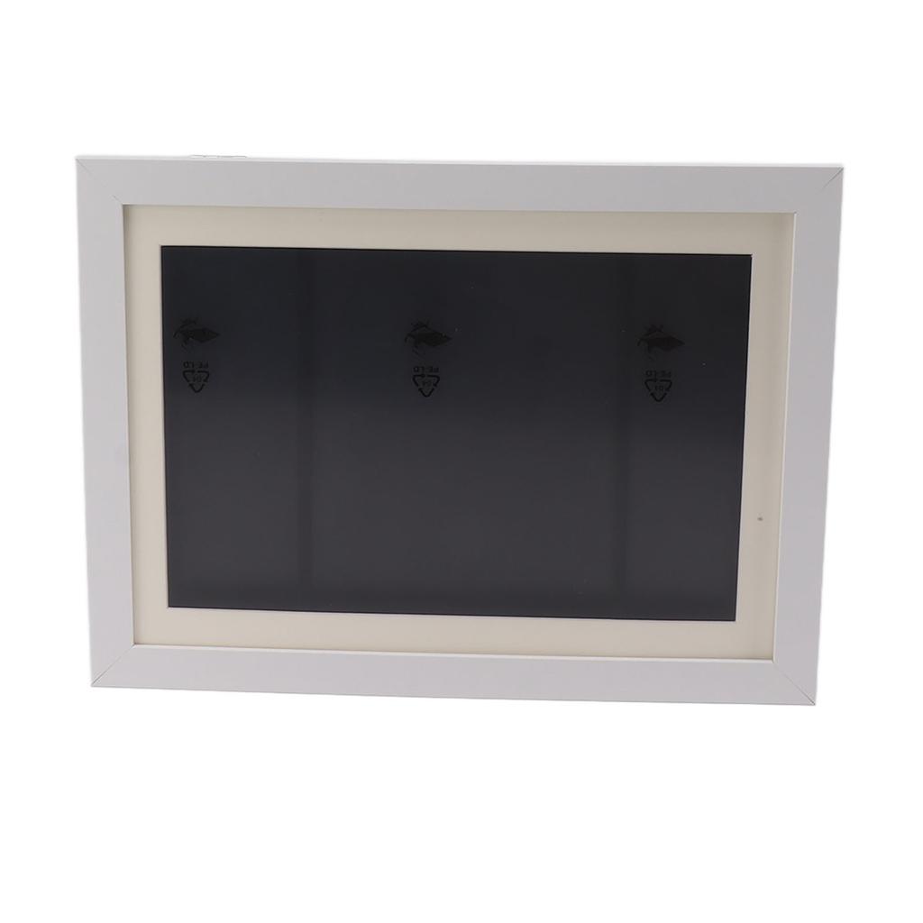 Kids Art Frame Density Board PS Magnetic Front Opening Changeable Artwork Display Frame Holds 50PCS Pictures for Crafts