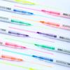 Double-Ended Fluorescent Highlighter & Watercolor Marker Pen for Students