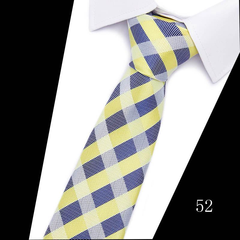 Men'S Polyester Silk High-End Twill Gold Tie 7.5Cm Formal Wedding Etiquette Tie