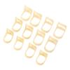 12pcs Oval Finger Splints 6 Sizes Strong Support Stretching Relaxing Oval Trigger Finger Splints