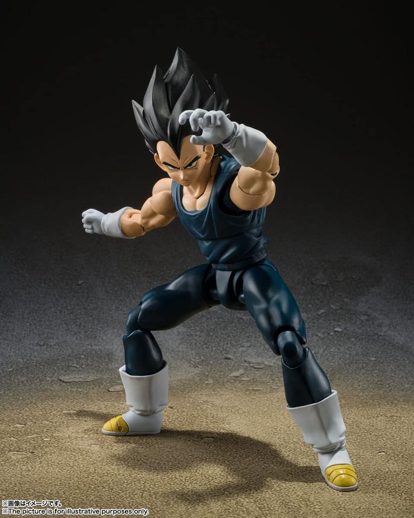 TAMASHII NATIONS Dragon Ball Super Vegeta SUPER HERO Painted Action Figure S.H.Figuarts
