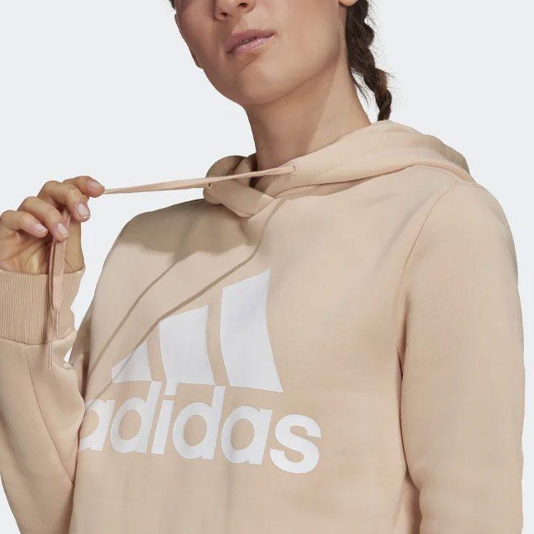 Adidas Sweatshirts Women's Flesh Hooded Moderate Regular H07891
