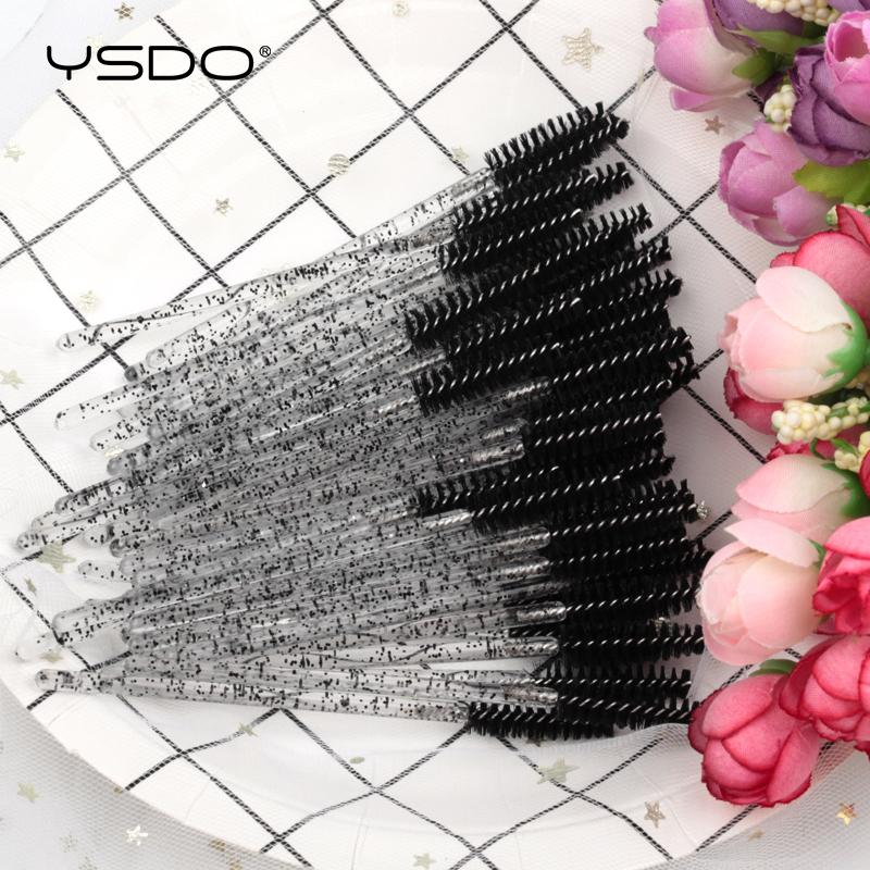YSDO 5/50 Pcs Eyelash Brushes Makeup Brushes Mascara Wands Applicator Spoolers Eye Lashes Cosmetic Brush Makeup Tools