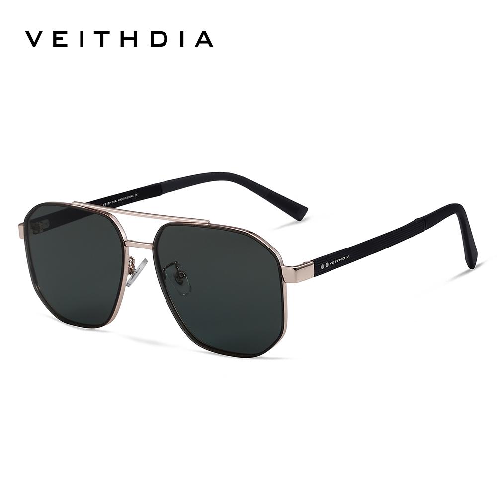 

VEITHDIA Brand Vintage Sunglasses For Men Women Polarized UV400 Lens Outdoor Driving Eyeglasses For Male,Fashion Eyewear 8280 Without Package