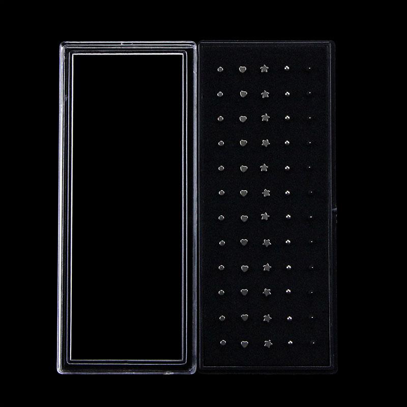 60 Stücke 20G Edelstahl Nasenring Ohr Knochen Nadel Stud Körper Piercing Schmuck